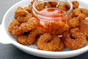 prawns in breadcrumbs