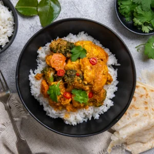 Rengdang with Steamed Rice