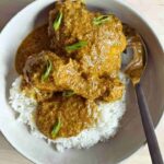 Chicken Rendang with Steamed Rice
