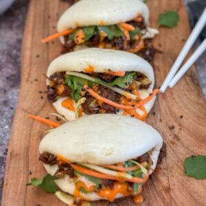 Steamed Bao Buns Vegetarian